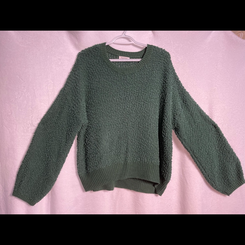 Jolie & Joy Green Sweater
